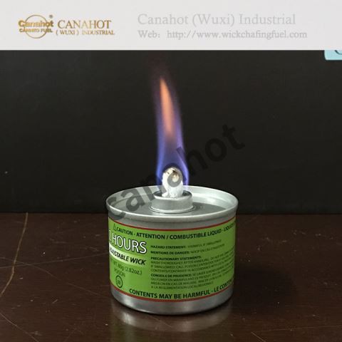 Combustible de frotamiento de mecha de 2 horas
